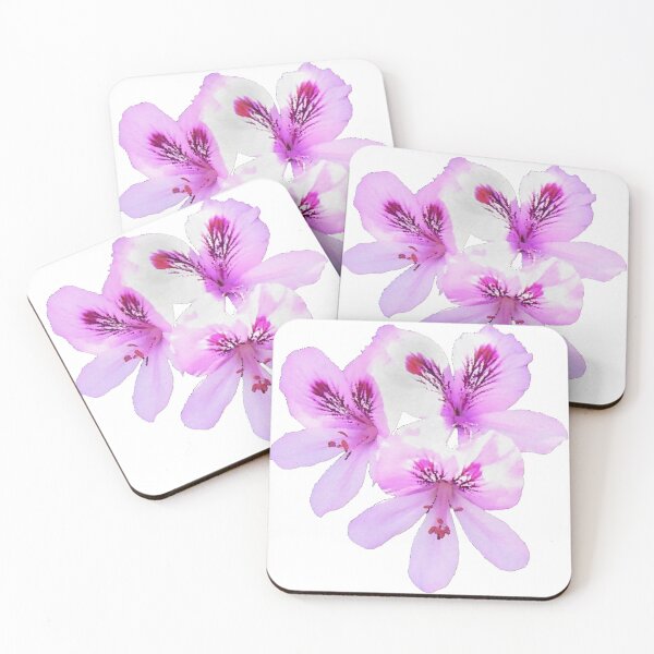 Item preview, Pink Geranium Flower Digital Oil Painting designed and sold by GL Digital Artwork .