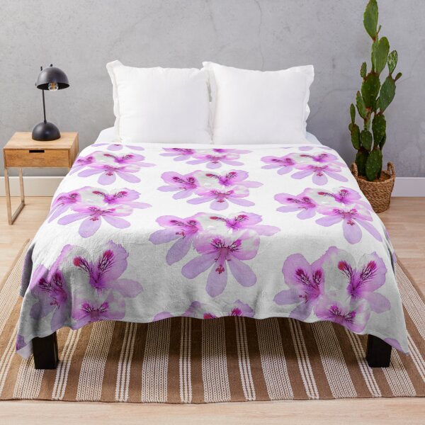 Item preview, Pink Geranium Flower Digital Oil Painting designed and sold by GL Digital Artwork .