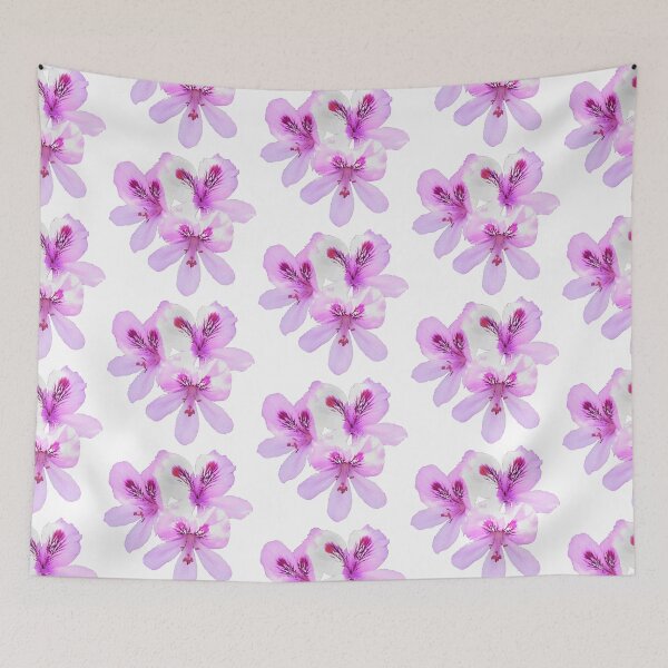 Item preview, Pink Geranium Flower Digital Oil Painting designed and sold by GL Digital Artwork .