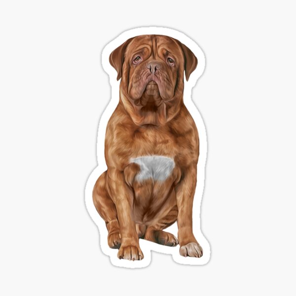 Item preview,  Drawing dog Dogue de Bordeaux designed and sold by bonidog.