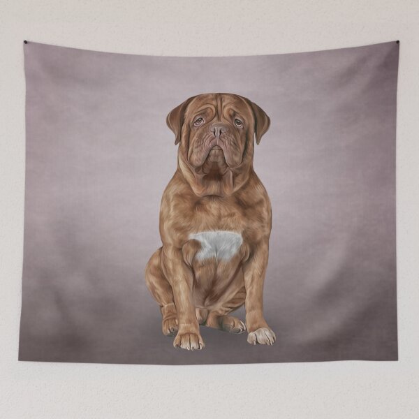 Item preview,  Drawing dog Dogue de Bordeaux designed and sold by bonidog.