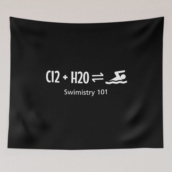 Item preview, Chlorine Plus Water Equals Swimmer designed and sold by twHistory.