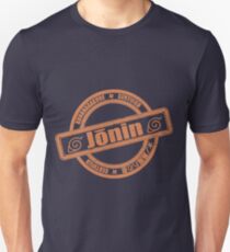Konoha Jonin Orange Distressed Unisex T-Shirt
