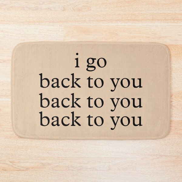 Item preview, i go back to you (light) designed and sold by BoxOffice2938.