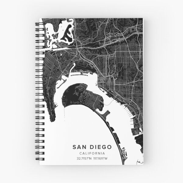 Item preview, San Diego Map designed and sold by Kara515.
