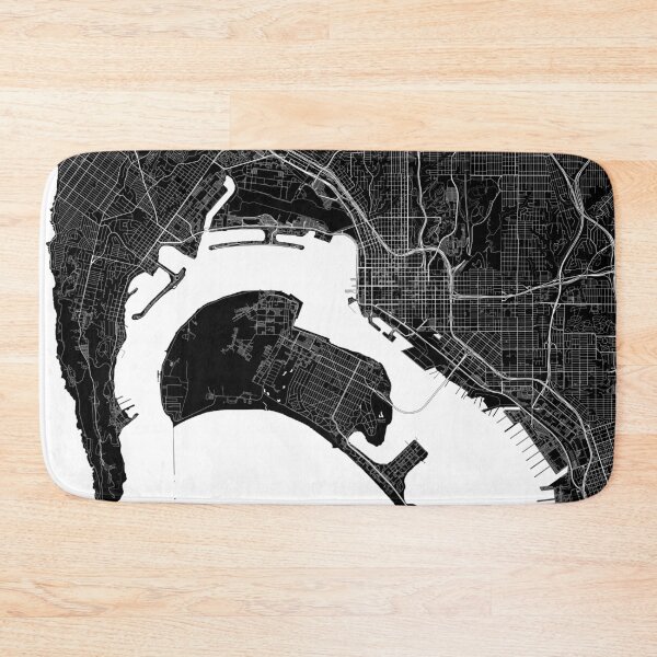 Item preview, San Diego Map designed and sold by Kara515.