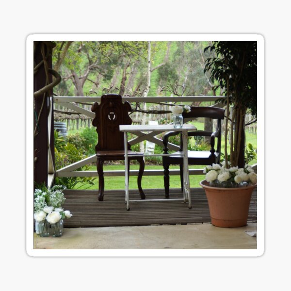 Item preview, The Signing Table  - Adelaide Hills Wedding - Fleurieu Wedding by South Australian artist Avril Thomas designed and sold by MagpieSprings.