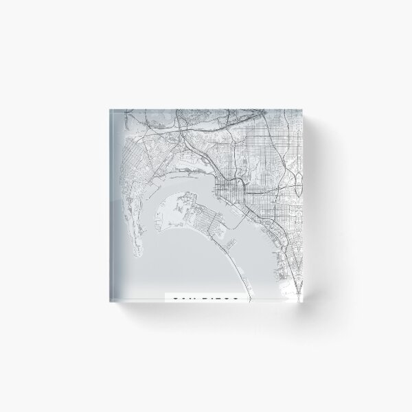 Item preview, San Diego Map  designed and sold by Kara515.
