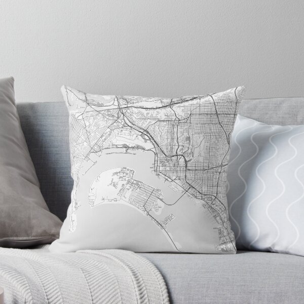 Item preview, San Diego Map  designed and sold by Kara515.