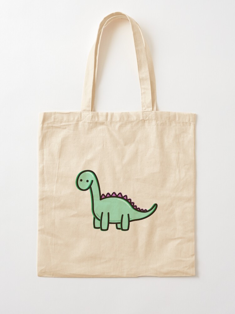 dinosaur tote bag