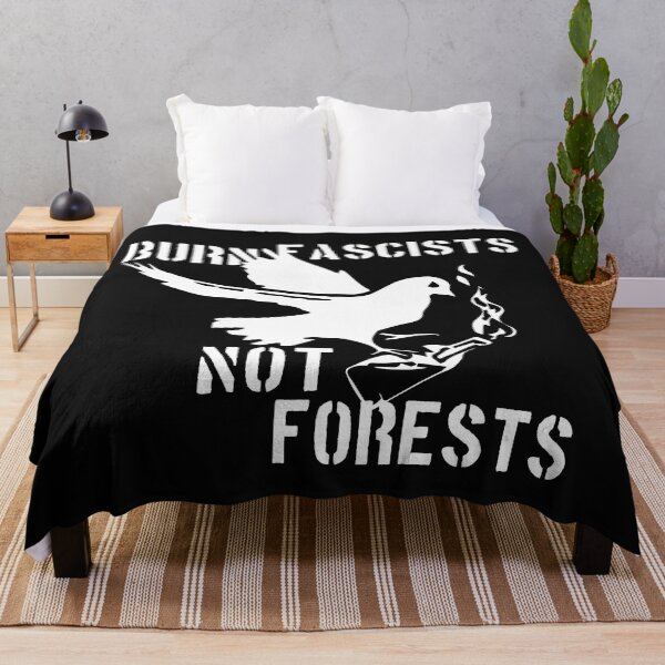 Item preview, Burn Fascists not Forests  designed and sold by fideliaapparel.