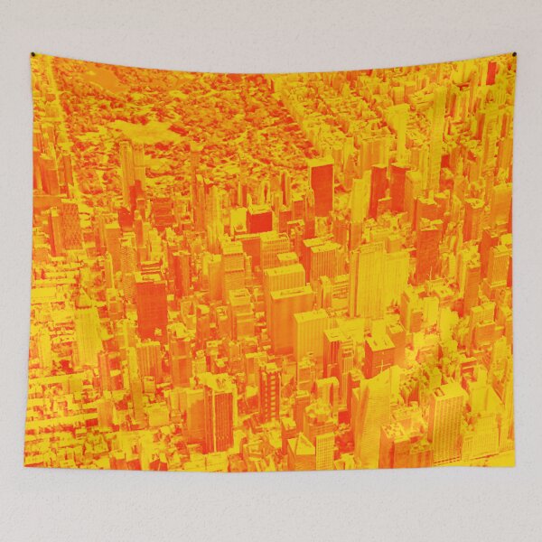 Item preview, Vista naranja de Manhattan designed and sold by CharlieCreator.