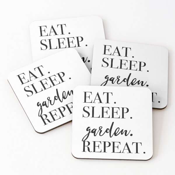 Item preview, Eat Sleep Garden Repeat designed and sold by PeerlessMerch.