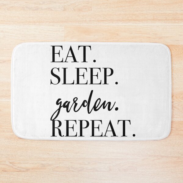Item preview, Eat Sleep Garden Repeat designed and sold by PeerlessMerch.