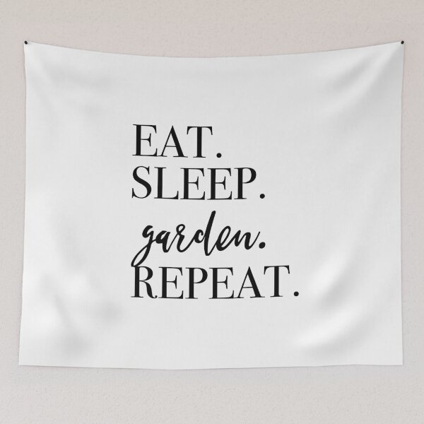 Item preview, Eat Sleep Garden Repeat designed and sold by PeerlessMerch.