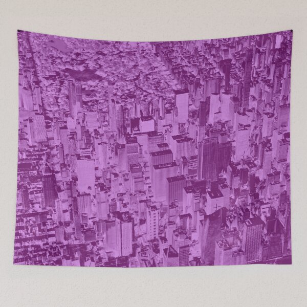 Item preview, Vista violeta violenta de Manhattan designed and sold by CharlieCreator.