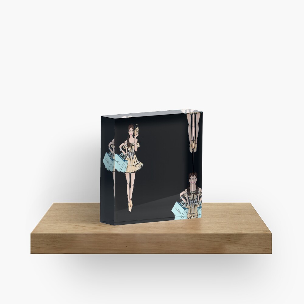Let's go shopping Acrylic Block