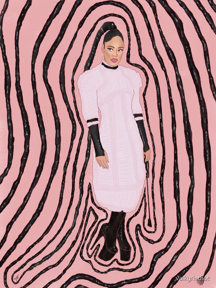 "tessa thompson met gala" Sticker for Sale by valkyriethot | Redbubble