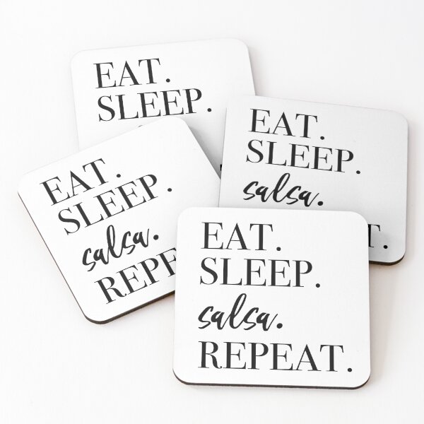 Item preview, Eat Sleep Salsa Repeat designed and sold by PeerlessMerch.
