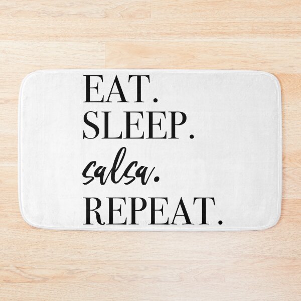 Item preview, Eat Sleep Salsa Repeat designed and sold by PeerlessMerch.