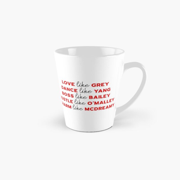 Lebe wie Graue Anatomie Tasse (konisch)