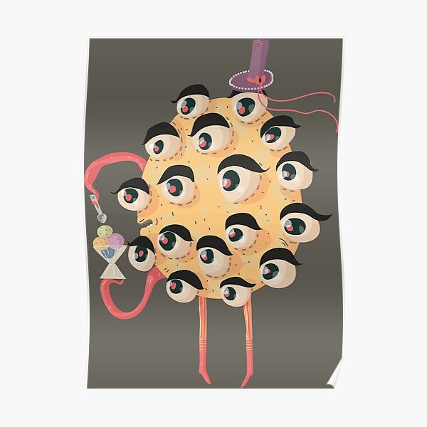 I'll keep an eye on you... Many eyes... Poster