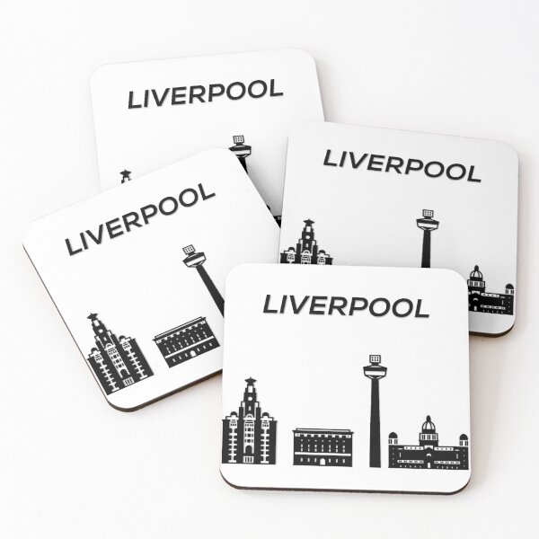 Item preview, Liverpool City Skyline England designed and sold by marosharaf.