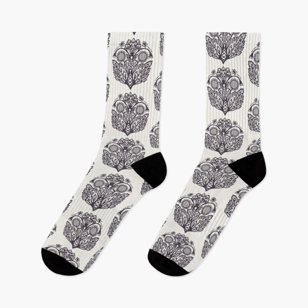 Item preview, Floral leaf paisley motif persian style designed and sold by Limolida.