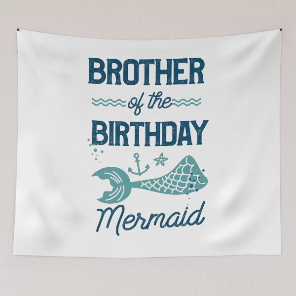 Item preview, Brother Of The Birthday Mermaid Family Matching Party Outfit designed and sold by findgreatshirts.