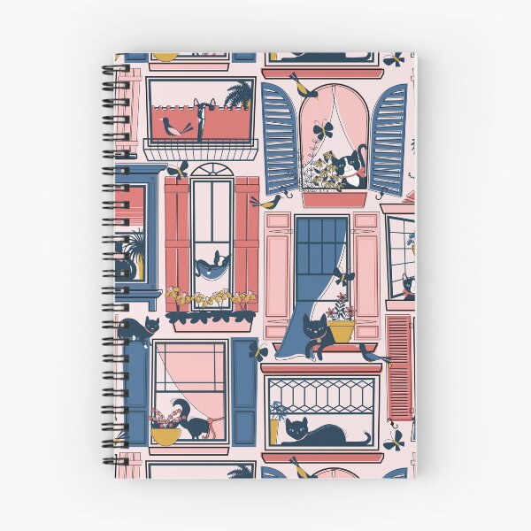 Item preview, Cats in Windows designed and sold by nanshizzle.