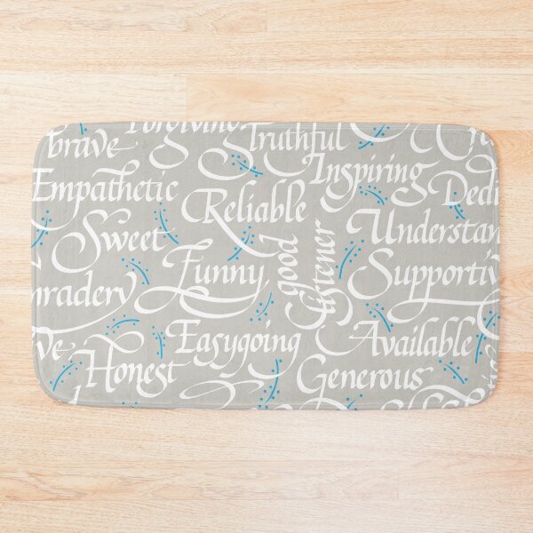 Item preview, Friendship Pattern | Calligraphy | Cream designed and sold by L Diane Johnson.