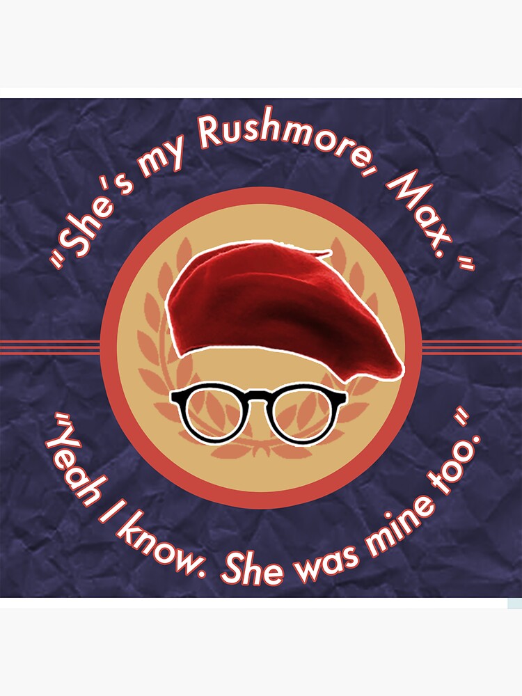 "Rushmore" Sticker by ItsDieBow Redbubble