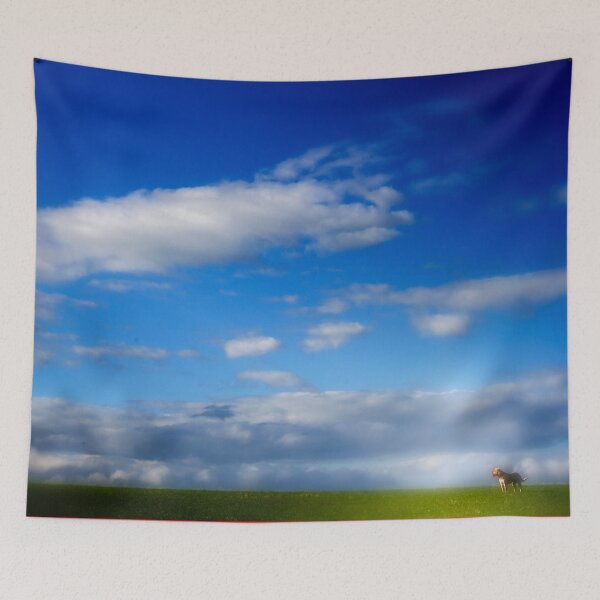 Item preview, Wide open spaces Spinone designed and sold by FOLK ART FUSION by heidiannemorris.