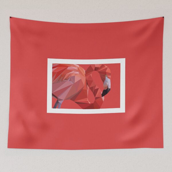 Item preview, Flamenco Low Poly designed and sold by Tristd.