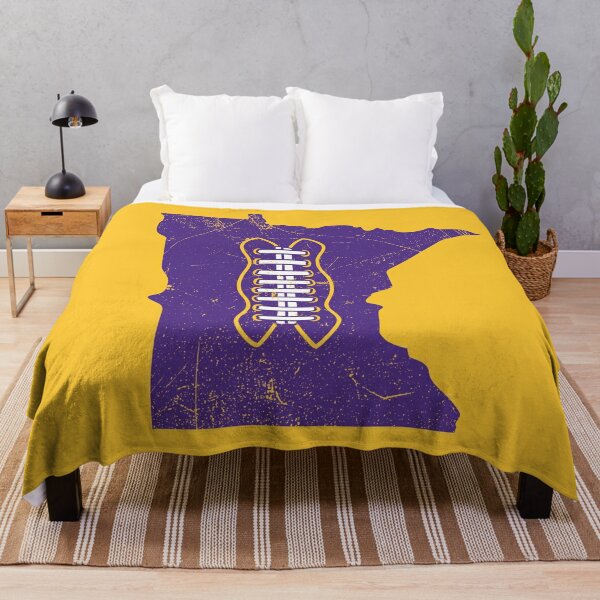 NFL, Bedding, Vintage Mn Vikings Throw Blanket