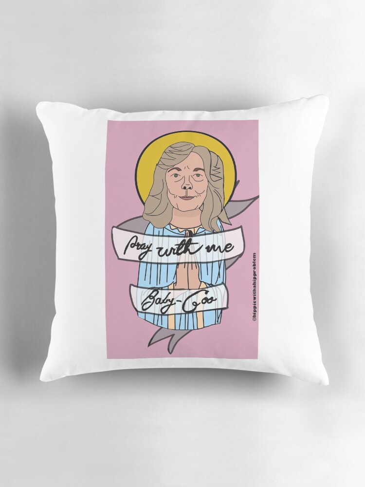 Thumbnail 3 of 4, Pillow, Teen mom pray Debz designed and sold by Hippyemma.