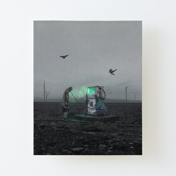 Recharge Your Mind Canvas Mounted Print