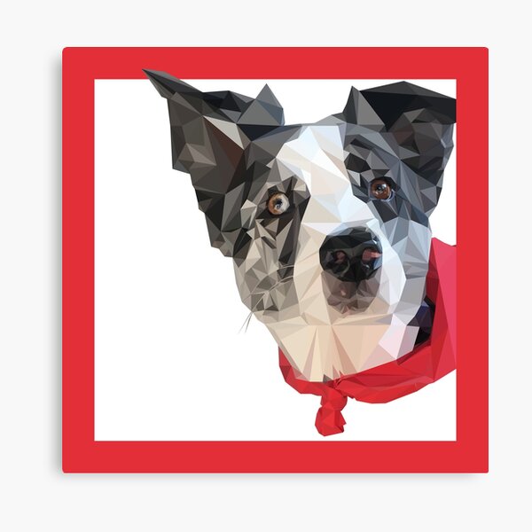 Item preview, Low Poly Border Collie designed and sold by Tristd.