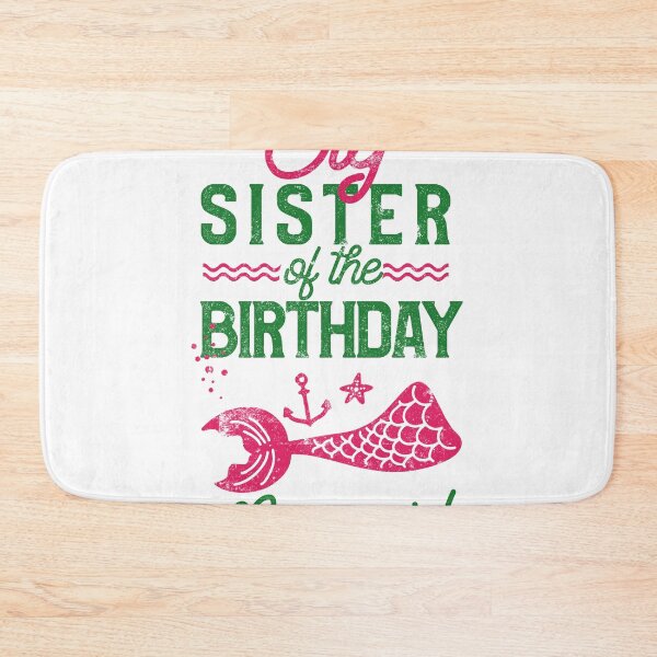 Item preview, Big Sister Of The Mermaid Funny Birthday Party Family designed and sold by findgreatshirts.