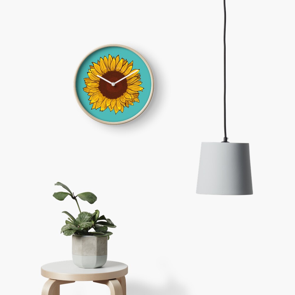 Sunflower Clock