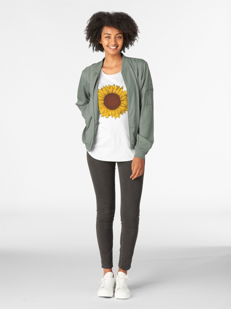 Alternate view of Sunflower Premium Scoop T-Shirt