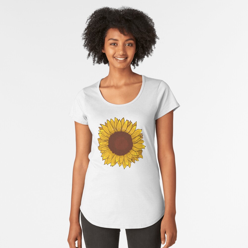 Sunflower Premium Scoop T-Shirt