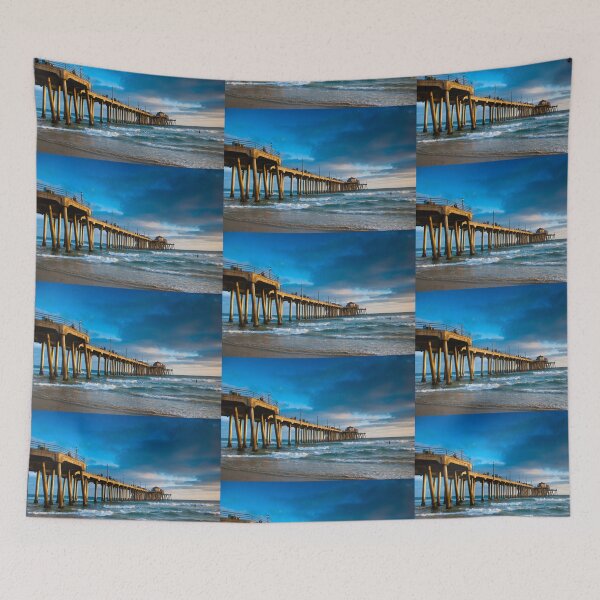 Item preview, Huntington Beach Pier designed and sold by RichardGibb.