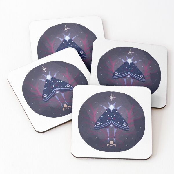 Item preview, Graphic Purple Moth with Moon Sketch Artwork 03 designed and sold by Manda Lyn LaCorte.