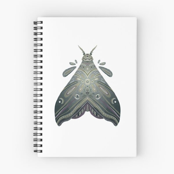Item preview, Graphic Purple, Green, and Grey Moth Sketch Artwork designed and sold by Manda Lyn LaCorte.