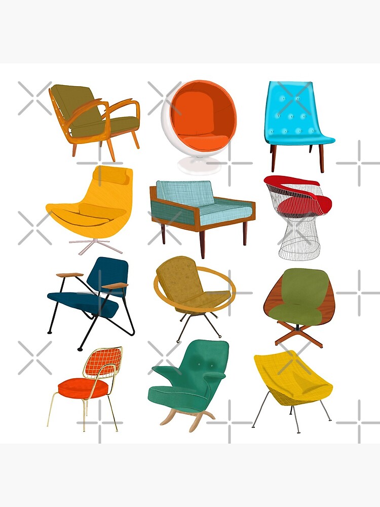 Famous mid century online modern chairs