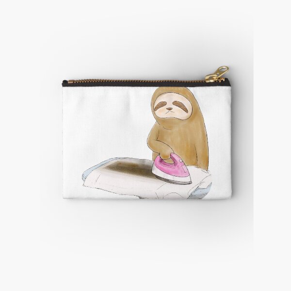Item preview, Sloth slowly ironing some clothes designed and sold by RyderDesign.