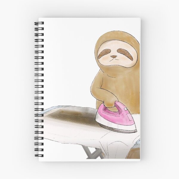 Item preview, Sloth slowly ironing some clothes designed and sold by RyderDesign.