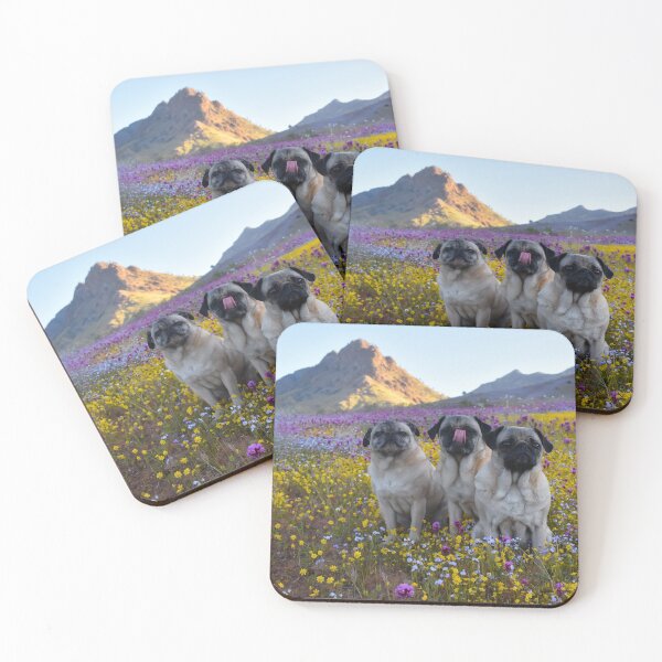 Item preview, The Pug Grumble In Full Bloom designed and sold by pugventurephoto.