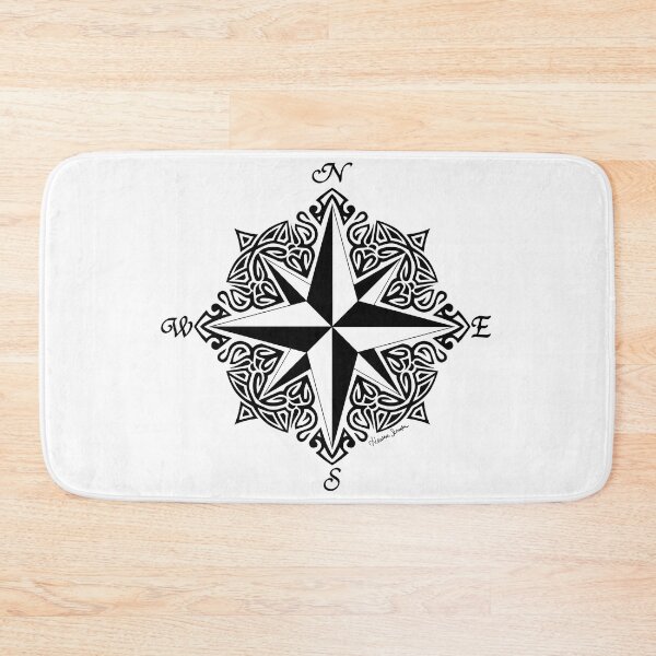 Item preview, Tribal Compass Rose designed and sold by artsytoo.